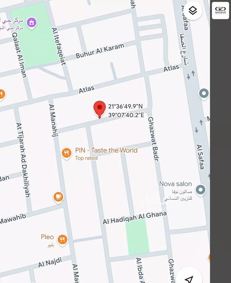 أرض للبيع في شارع غزوه بدر, حي النهضة, مدينة جدة, منطقة مكة المكرمة صورة 3