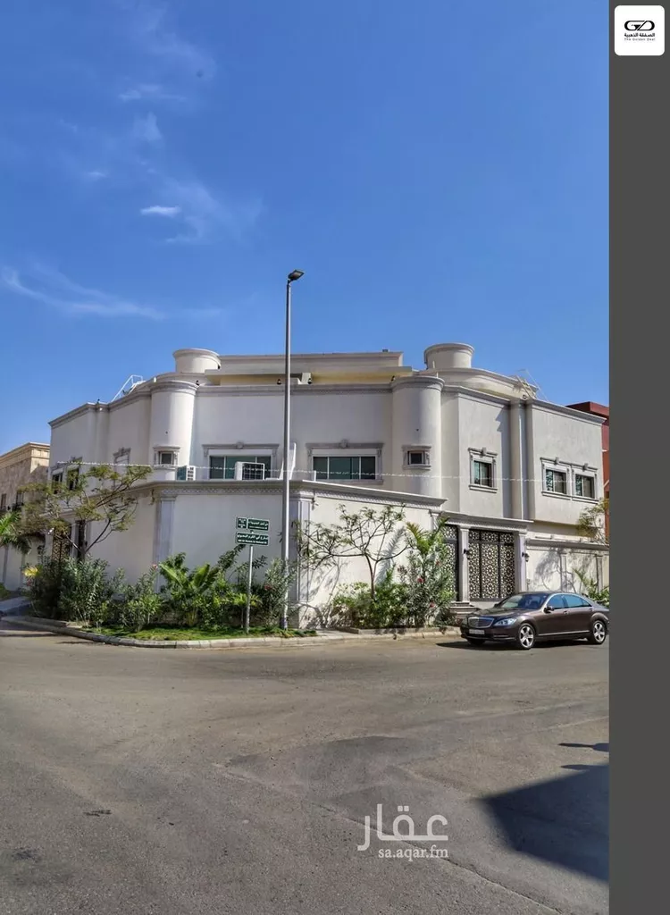 فيلا للبيع في شارع ابي الكرم النحوي, حي أبحر الجنوبية, مدينة جدة, منطقة مكة المكرمة