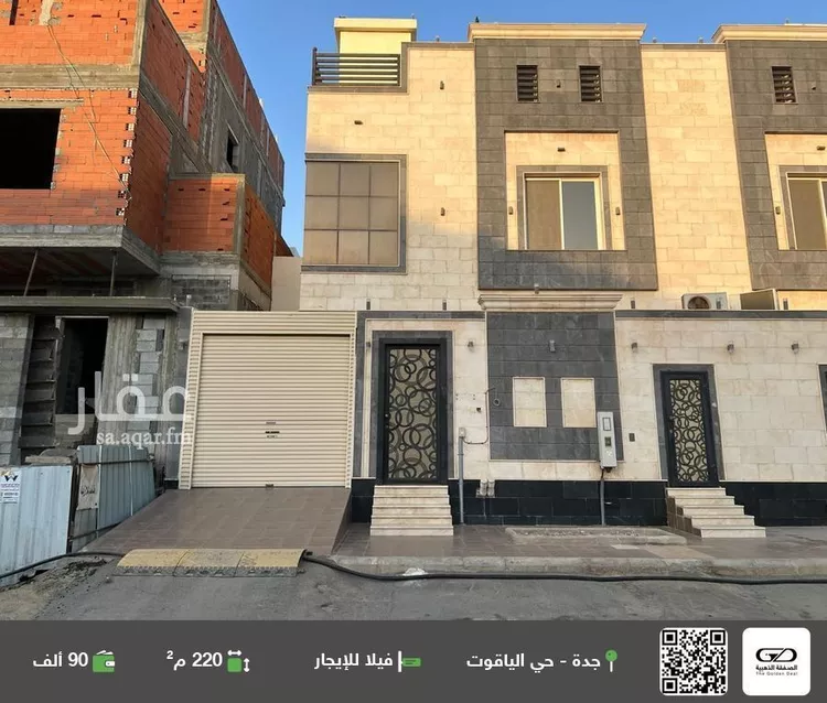 فيلا للإيجار في شارع معمر بن عبدالله, حي الياقوت, مدينة جدة, منطقة مكة المكرمة