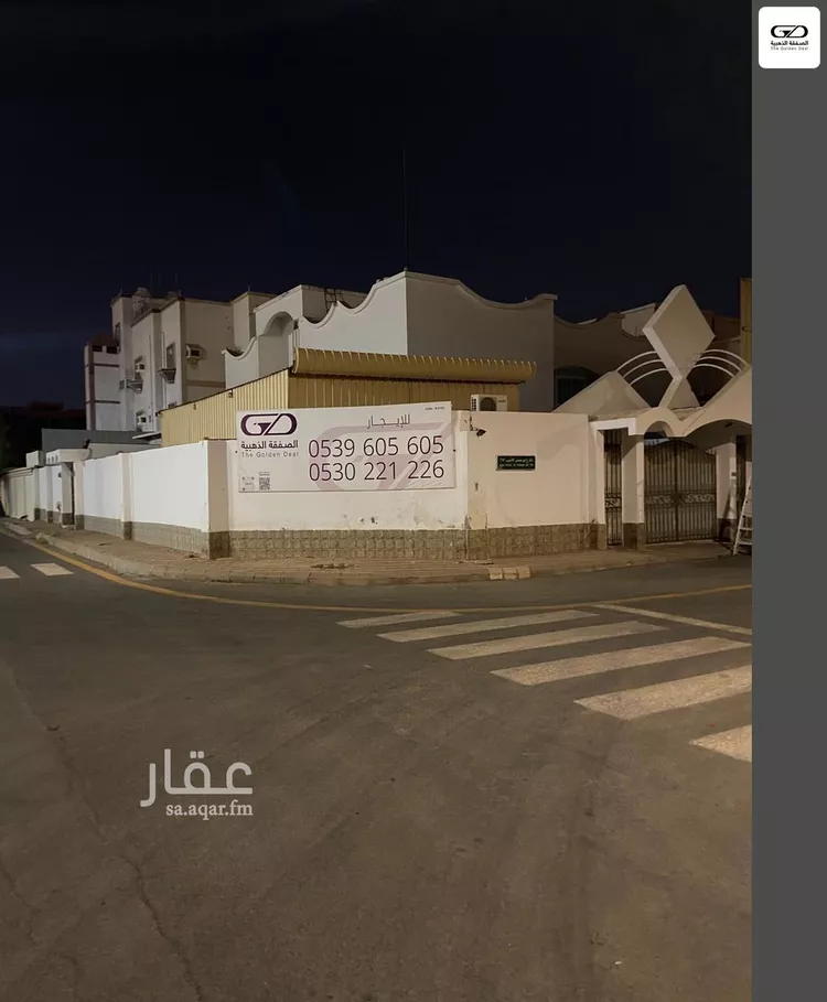 فيلا للإيجار في شارع ابوجعفر الاديب, حي الرحاب, مدينة جدة, منطقة مكة المكرمة