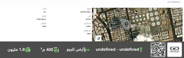 أرض للبيع في شارع مصطفي الواعظ, حي الفيصلية, مدينة جدة, منطقة مكة المكرمة