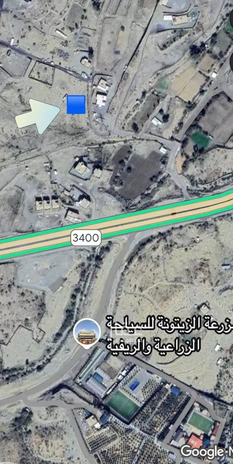 أرض للبيع في شارع سليم بن قيس, حي الشروق, مدينة الباحة, منطقة الباحة صورة 3