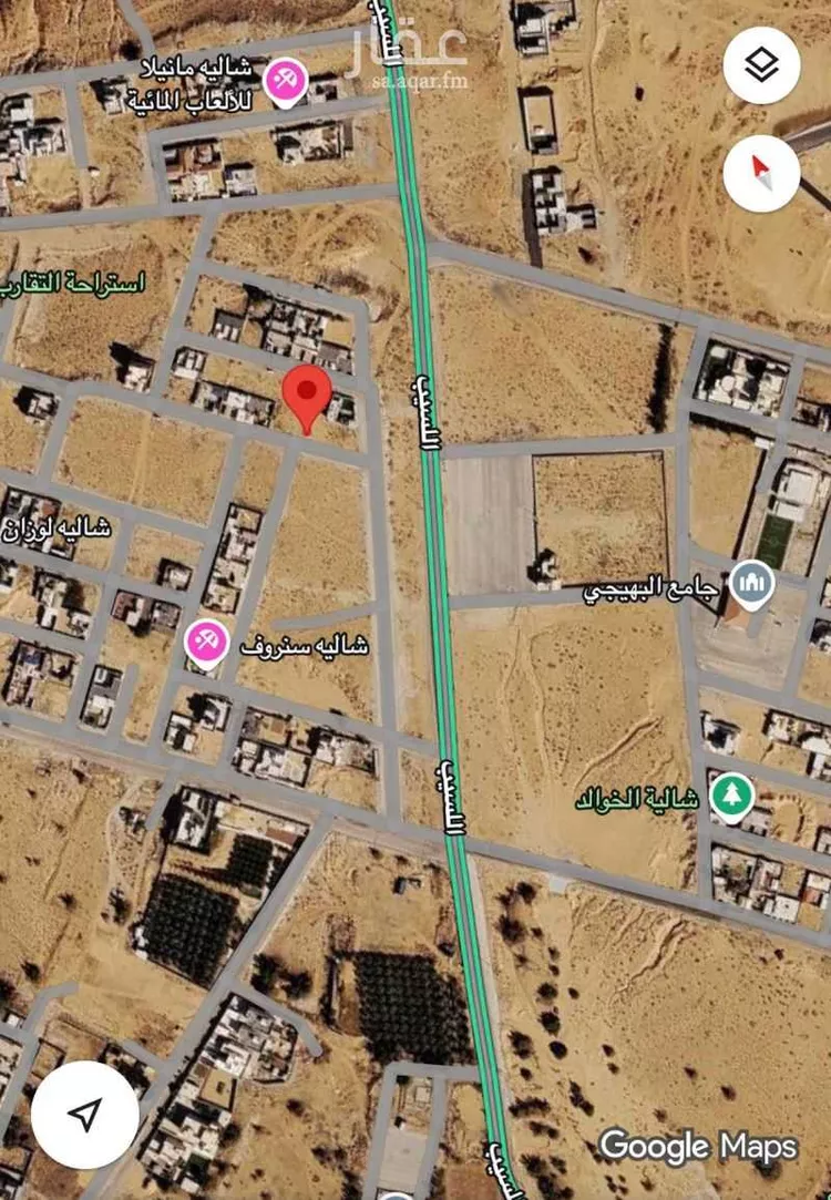 أرض للبيع في شارع حطين, حي اللسيب, مدينة بريدة, منطقة القصيم صورة 2