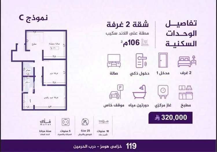 شقة للبيع في شارع احمد بن عيسى الرومي, حي الفيحاء, مدينة جدة, منطقة مكة المكرمة صورة 4