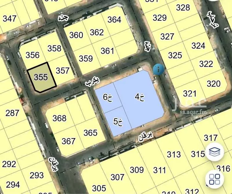 أرض للبيع في شارع العيينه, حي ضاحية الملك فهد, مدينة الدمام, المنطقة الشرقية صورة 3