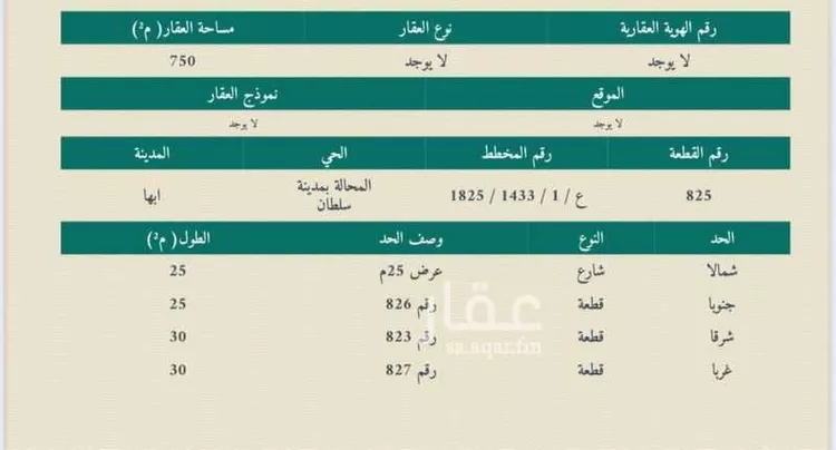 أرض للبيع في شارع المحلة, حي الزهور, مدينة أبها, منطقة عسير