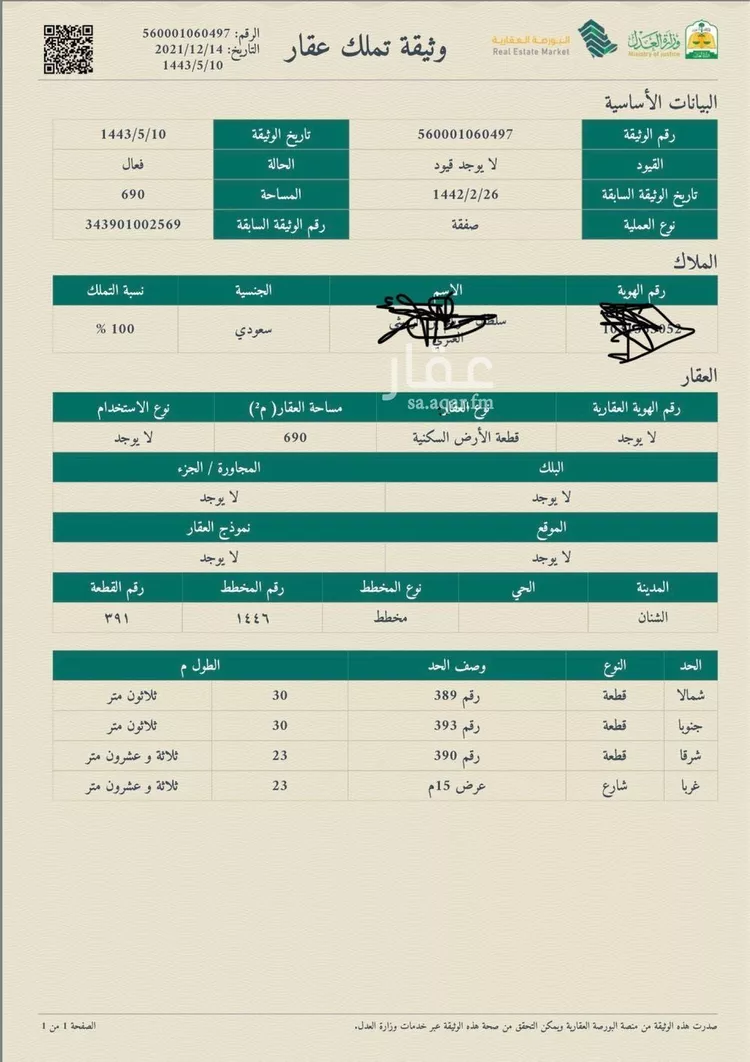 أرض للبيع في الشنان ، الشنان