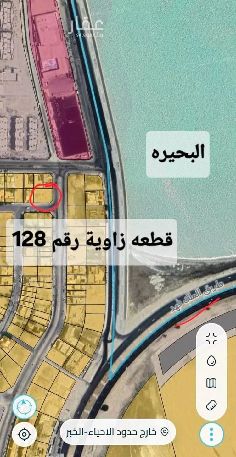 أرض للبيع في شارع 17ا, حي الصواري, مدينة الخبر, المنطقة الشرقية صورة 2