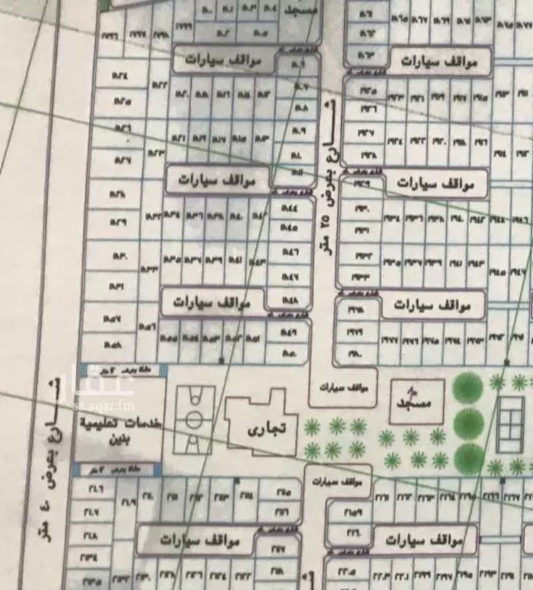 أرض للإيجار في شارع ابن العلك ، حي ج25 ، الطائف ، الطائف صورة 2