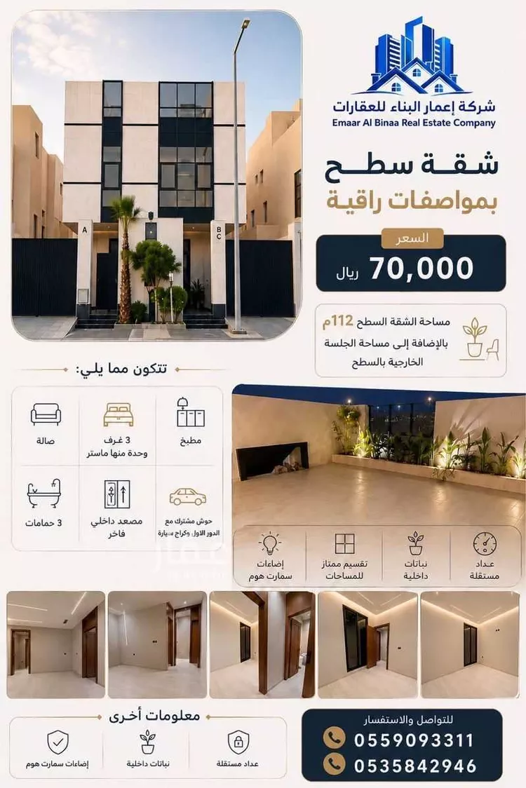 Floor for Rent in Riyadh As Safaa