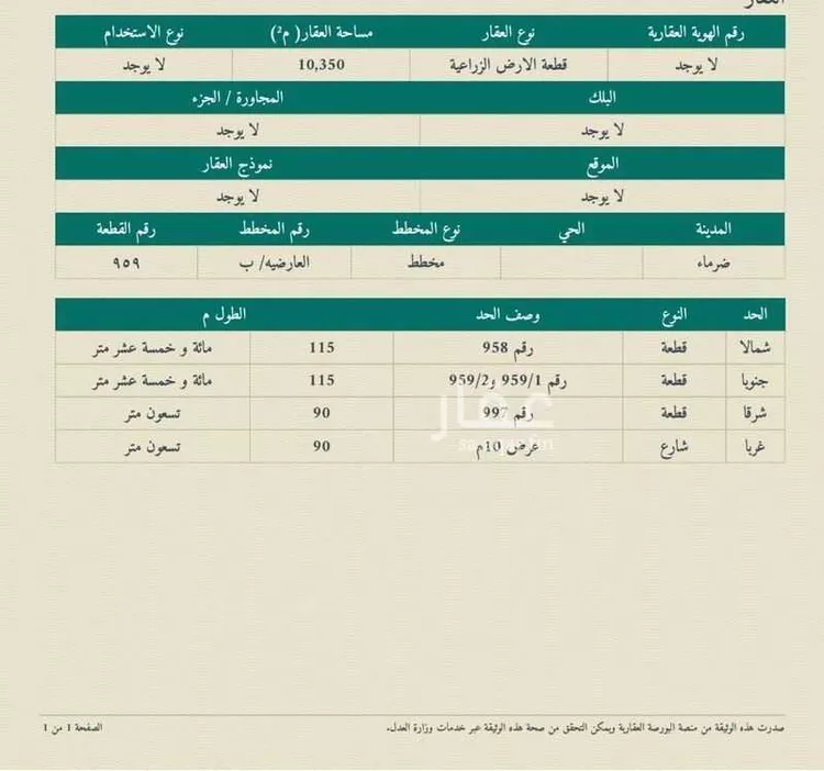 Land for Sale in Al Muzahimiyah Shukhaib