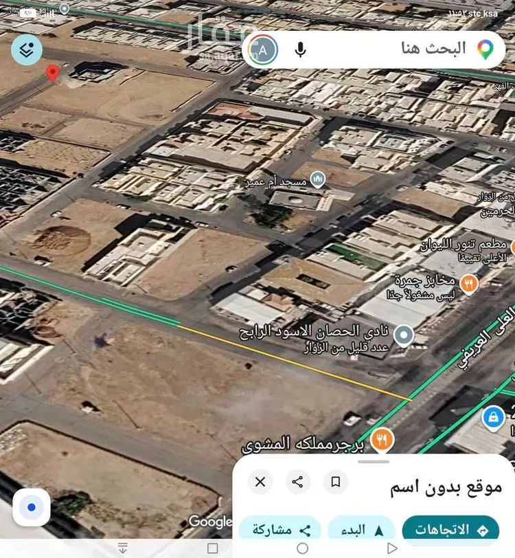 أرض للبيع في شارع الشهيدمشعان, حي النقرة, مدينة حائل, منطقة حائل صورة 3