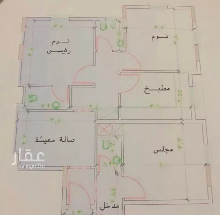 شقة للبيع في شارع شارع الشيخ حسين بن محمد بن عبد الوهاب, حي مريخ, مدينة جدة, منطقة مكة المكرمة صورة 5