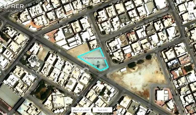 أرض للبيع في شارع العطار ، حي الروضة ، الهفوف ، الاحساء