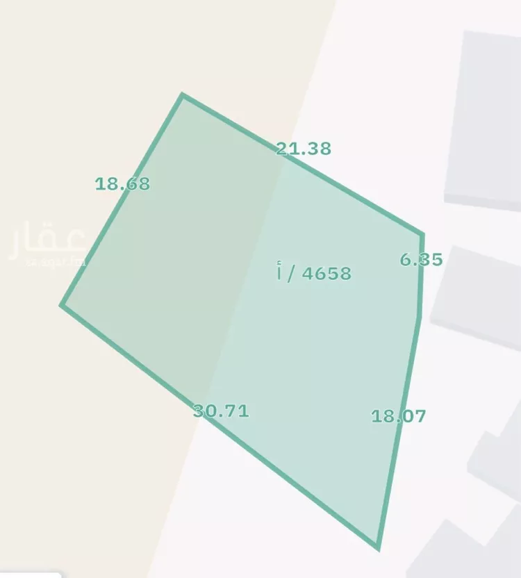 أرض للبيع في شارع شارع, حي المهدية, مدينة الرياض, منطقة الرياض صورة 3