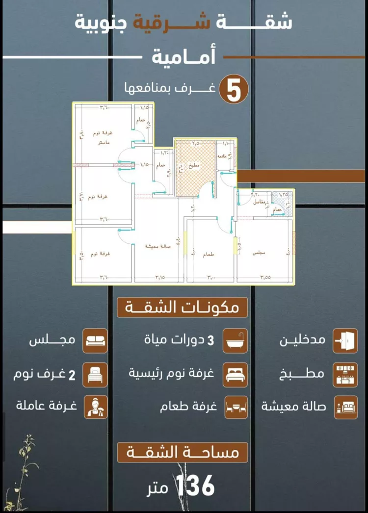 شقة للبيع في شارع ابراهيم بن كنيف, حي السلامة, مدينة جدة, منطقة مكة المكرمة صورة 3