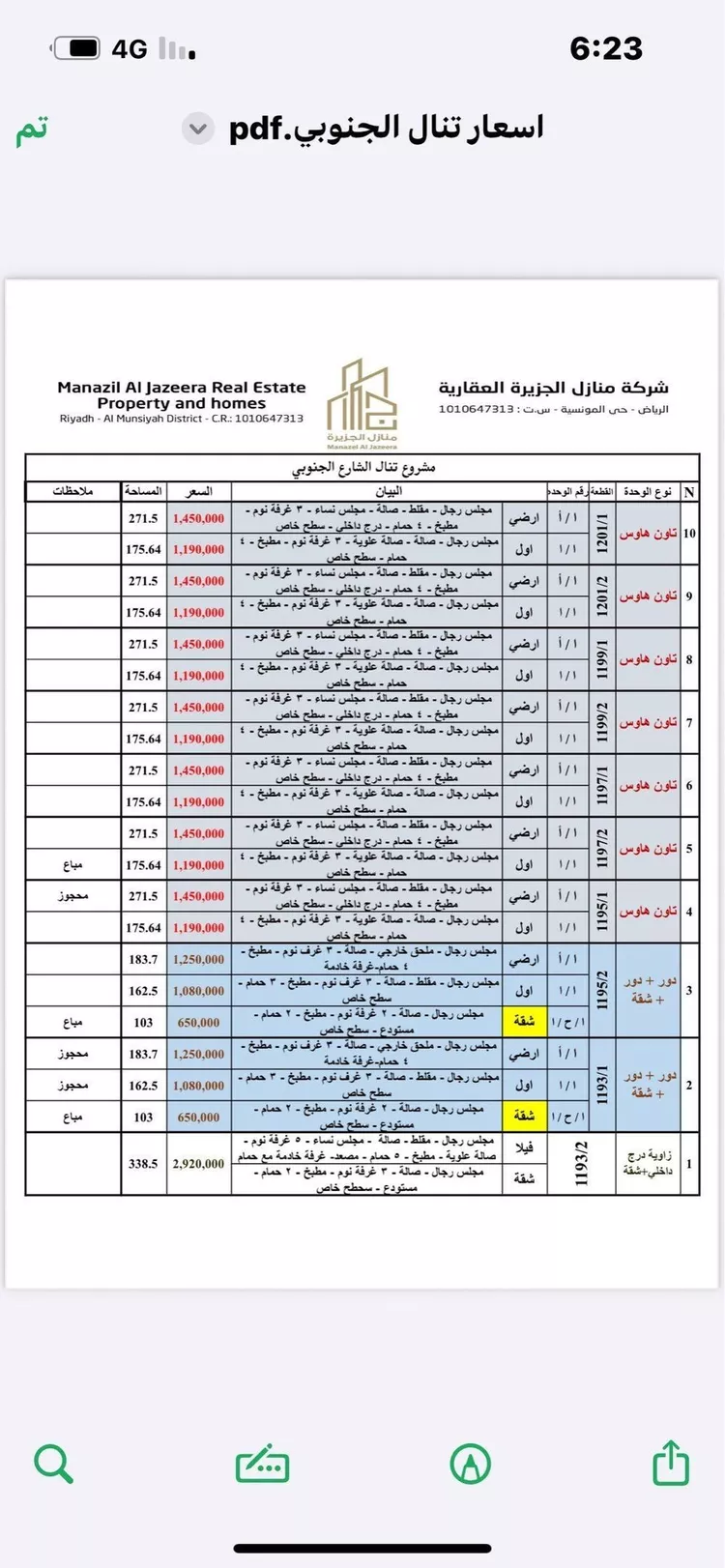 فيلا للبيع في حي الرمال, مدينة الرياض, منطقة الرياض صورة 3