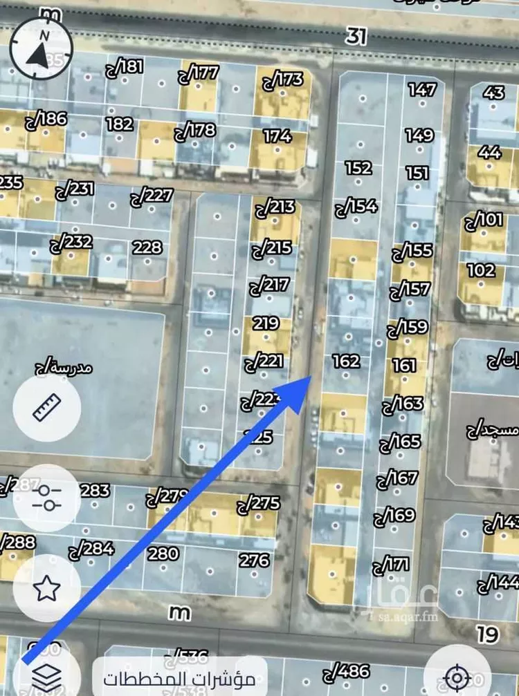 أرض للبيع في مدينة الاحساء, المنطقة الشرقية