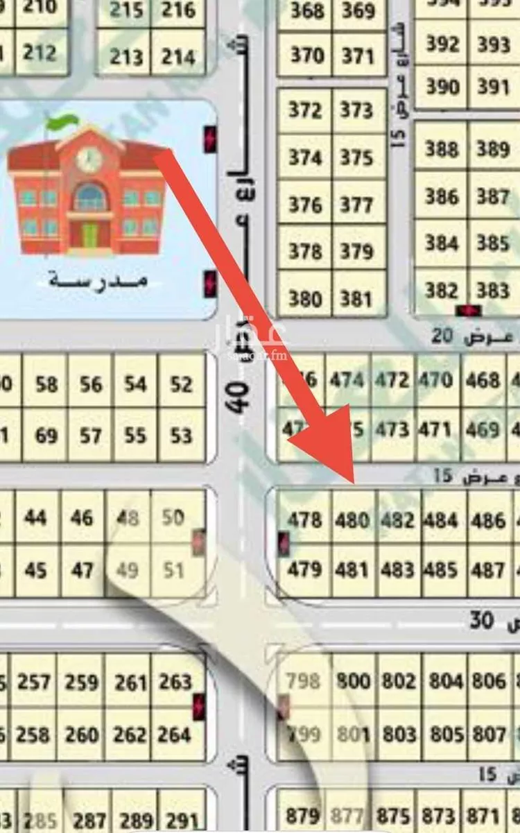 أرض للبيع في حي الرياض الثاني, مدينة الاحساء, المنطقة الشرقية