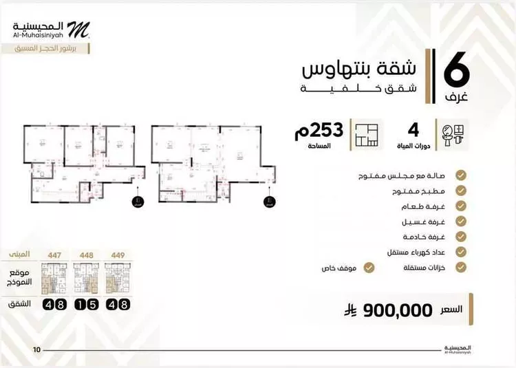 استوديو للبيع في شارع قرار, حي النزهة, مدينة جدة, منطقة مكة المكرمة 17