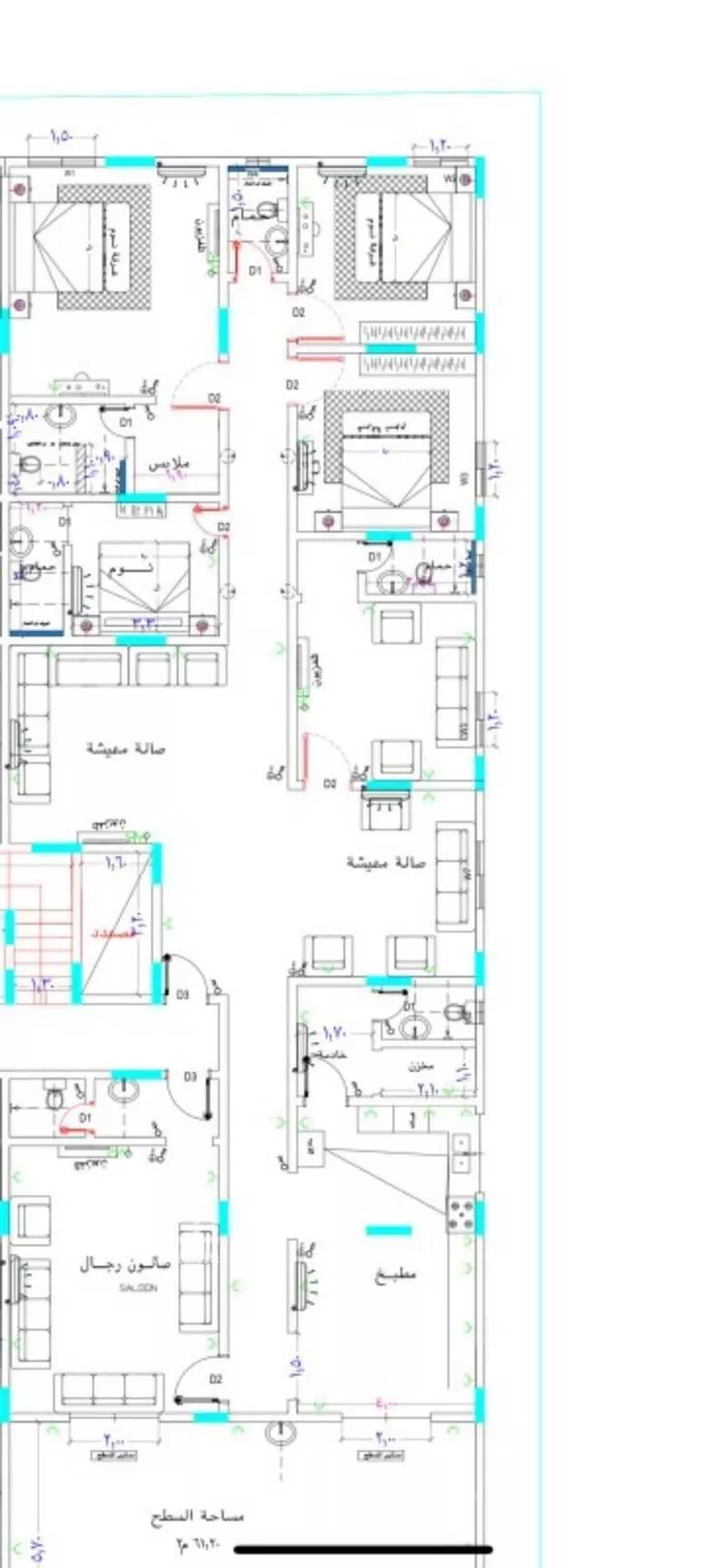 شقة للإيجار في شارع المجاردة ، حي الواحة ، جدة ، جدة