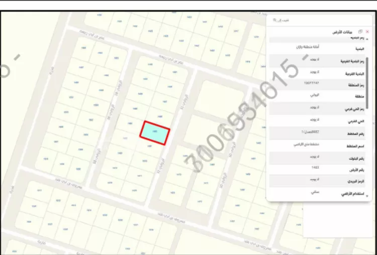 أرض للبيع في شارع 28307934, حي الروابي, مدينة جازان, منطقة جازان 4