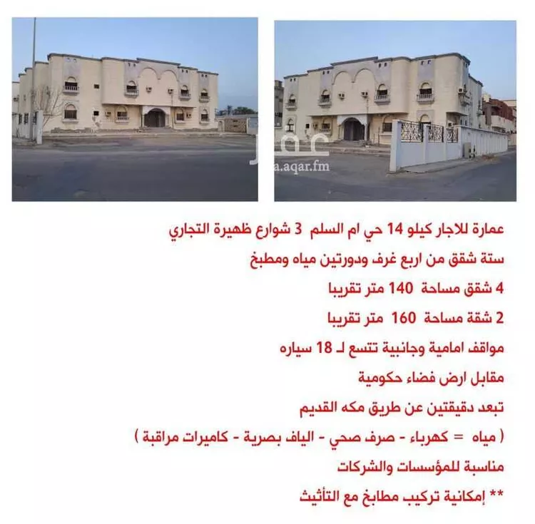 Building for Rent in Jeddah Al Fadl