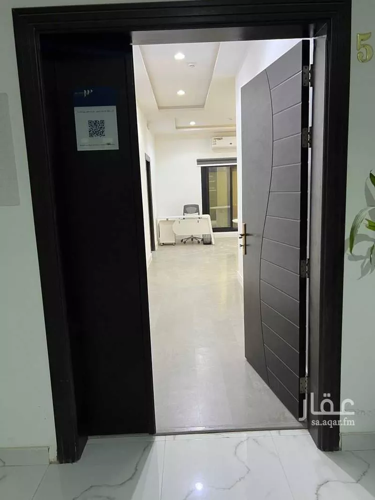 مكتب تجاري للإيجار في شارع حفصة بنت عمر, حي الروضة, مدينة الرياض, منطقة الرياض