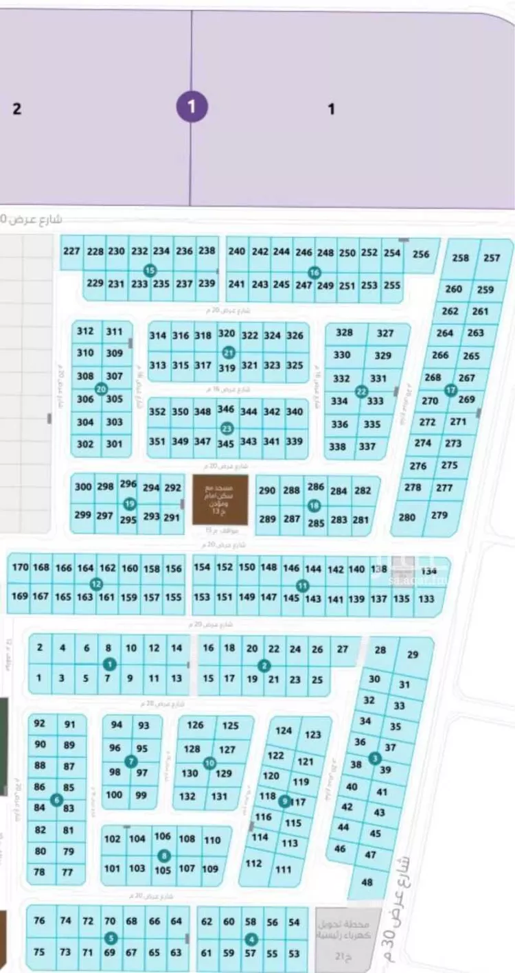 أرض للبيع في شارع الواحة, حي السيف, مدينة الدمام, المنطقة الشرقية صورة 2