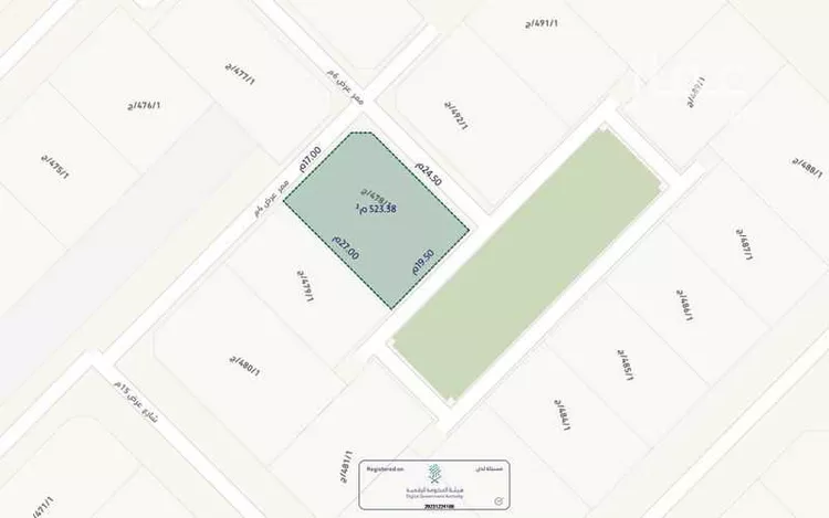 أرض للبيع في حي عريض, مدينة الرياض, منطقة الرياض صورة 4