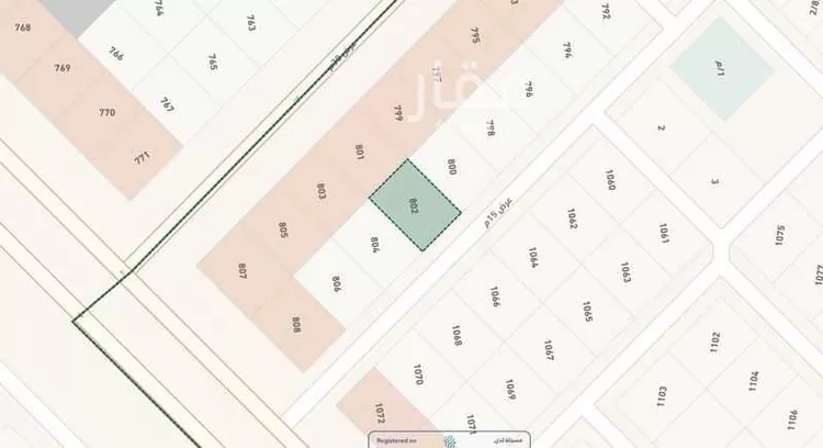 أرض للبيع في حي عريض, مدينة الرياض, منطقة الرياض صورة 4