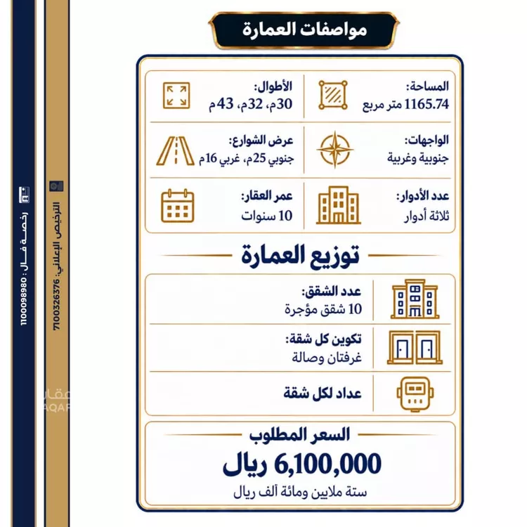 عمارة للبيع في شارع ابي الحسن التونسي, حي أبحر الجنوبية, مدينة جدة, منطقة مكة المكرمة 3