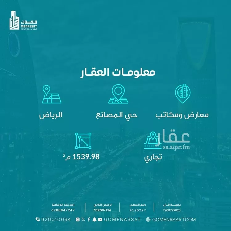 عمارة للإيجار في شارع الحائر, حي المصانع, مدينة الرياض, منطقة الرياض صورة 3