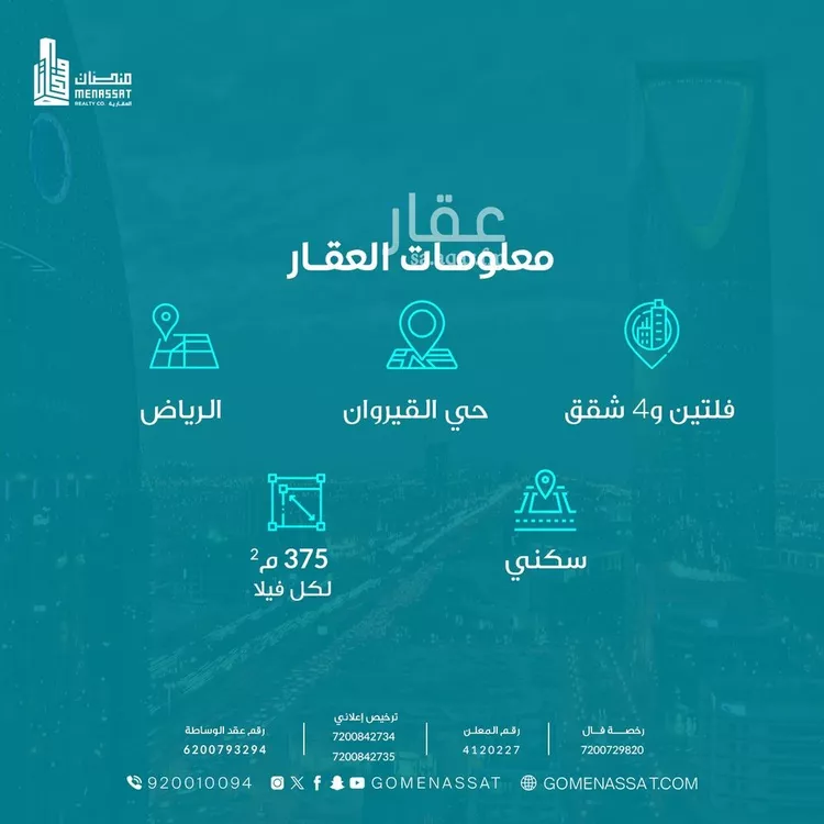 فيلا للبيع في شارع ابن عثيمين, حي القيروان, مدينة الرياض, منطقة الرياض صورة 4