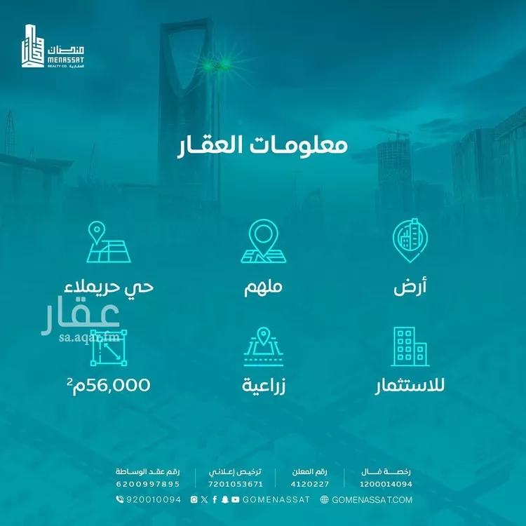 Land for Rent in Riyadh Banban صورة 3