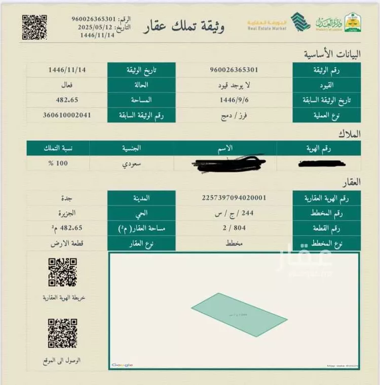 أرض للبيع في شارع الشريف ابو طالب بن حسن ، حي الدرة ، جدة ، جدة صورة 5