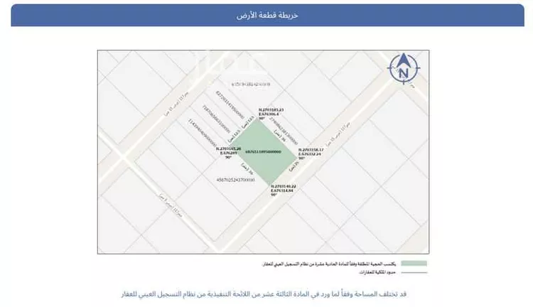 أرض للبيع في حي عريض, مدينة الرياض, منطقة الرياض صورة 3