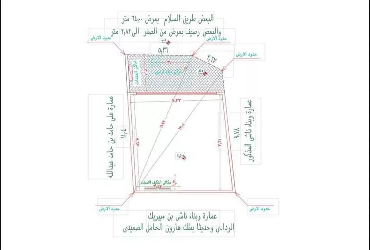 أرض للبيع في شارع طريق السلام, حي السقيا, مدينة المدينة المنورة, منطقة المدينة المنورة صورة 3