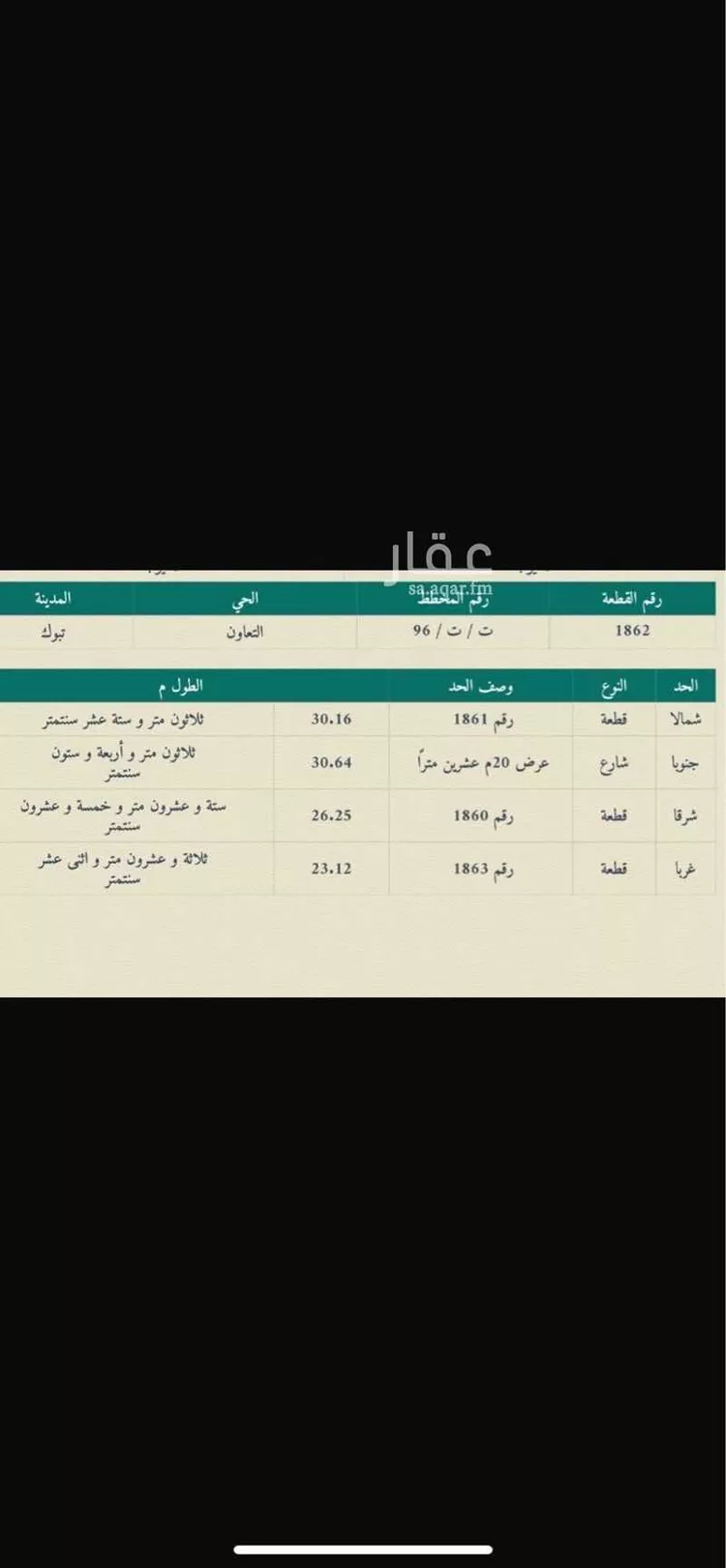 Land for Sale in Tabuk Ar Rawdah