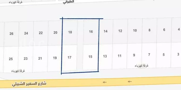 أرض للبيع في حي الملك فهد, مدينة عنيزه, منطقة القصيم صورة 2