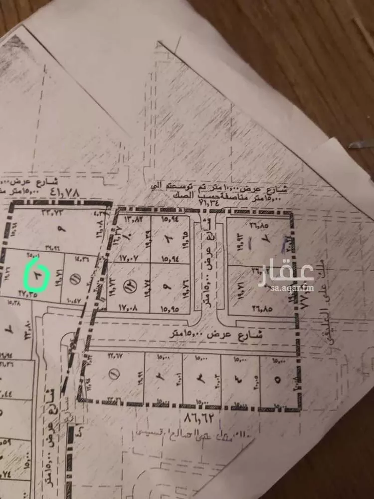 أرض للبيع في شارع حويلان, حي خب الجطيلي, مدينة بريدة, منطقة القصيم