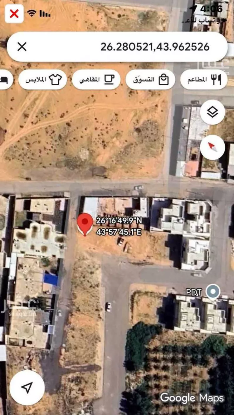 أرض للبيع في شارع حويلان, حي خب الجطيلي, مدينة بريدة, منطقة القصيم صورة 3