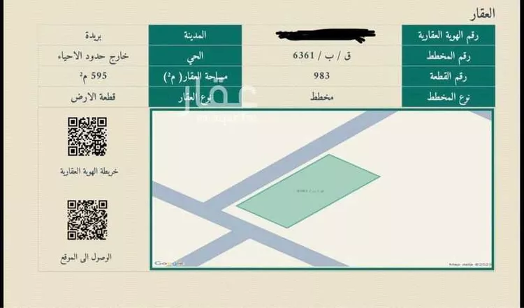 Land for Sale in Buraydah Ash Shiqah صورة 2