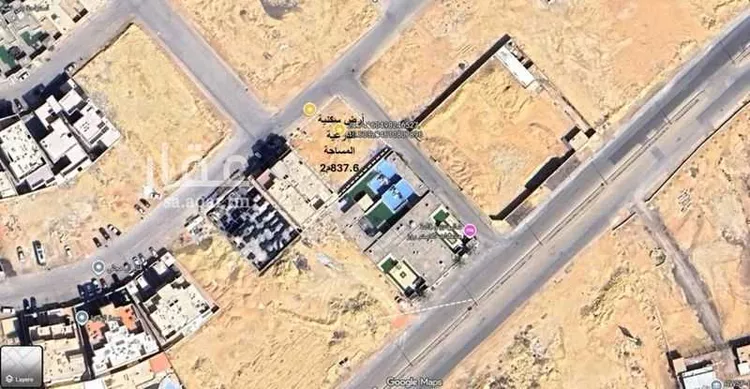 أرض للبيع في شارع ظهره العودة غرب 61, حي ظهره العودة غرب, مدينة الدرعية, منطقة الرياض