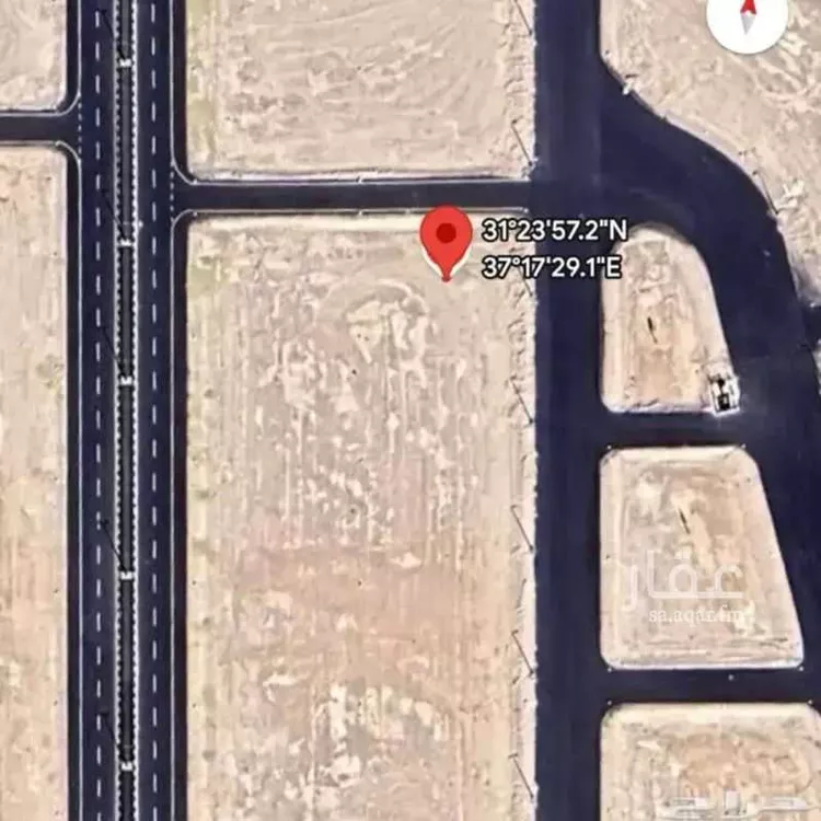 أرض للبيع في شارع الياسمين 2, حي الياسمين, مدينة القريات, منطقة الجوف 6