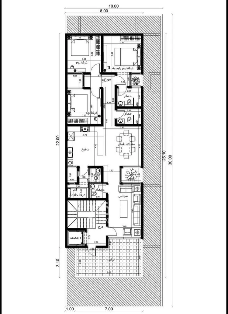 Floor for Sale in Riyadh Al Qirawan 7