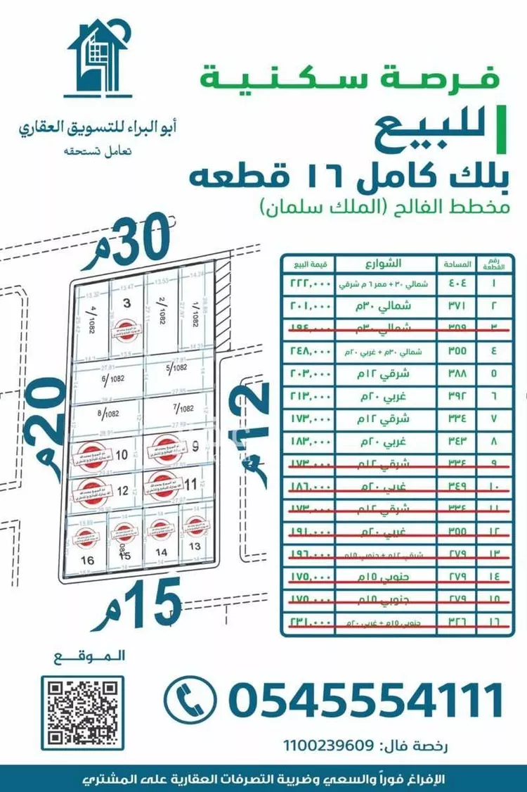 أرض للبيع في شارع الشيخ عبدالرحمن السعدي, حي الملك سلمان, مدينة الزلفي, منطقة الرياض