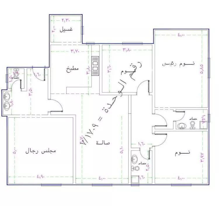 شقة للبيع في شارع رقم 299 ، حي الملقا ، الرياض ، منطقة الرياض صورة 2