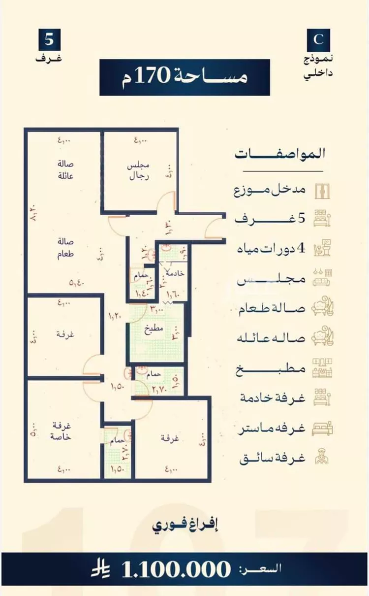 شقة للبيع في شارع الإستطلاع, حي النهضة, مدينة جدة, منطقة مكة المكرمة صورة 2