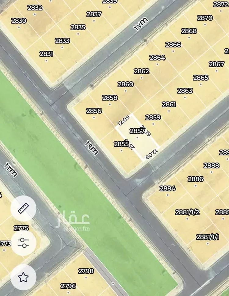 أرض للبيع في شارع الدائري الثالث ، حي النظيم ، الرياض ، منطقة الرياض صورة 2